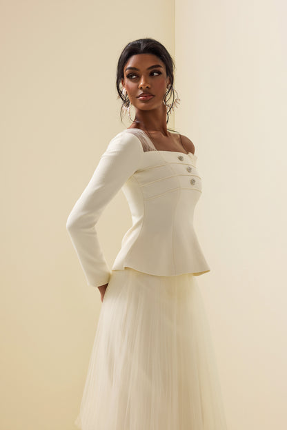 Vintage Inspired Top with a Contemporary Edge