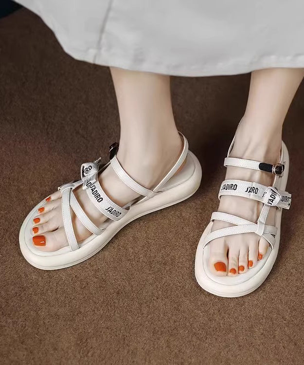 A Vintage Style Sandals with Delicate Timeless Details