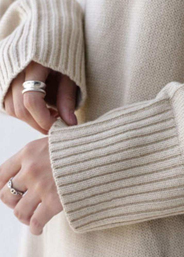A Vintage Style Sweater with Delicate Timeless Details