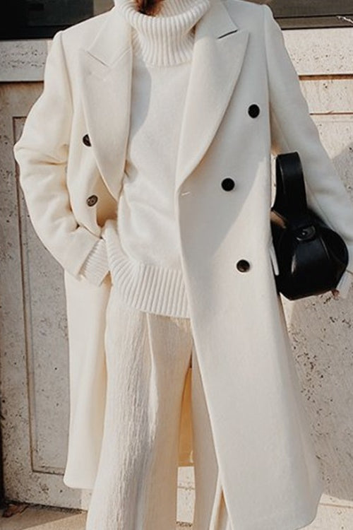 A Vintage Style Coat with Delicate Timeless Details