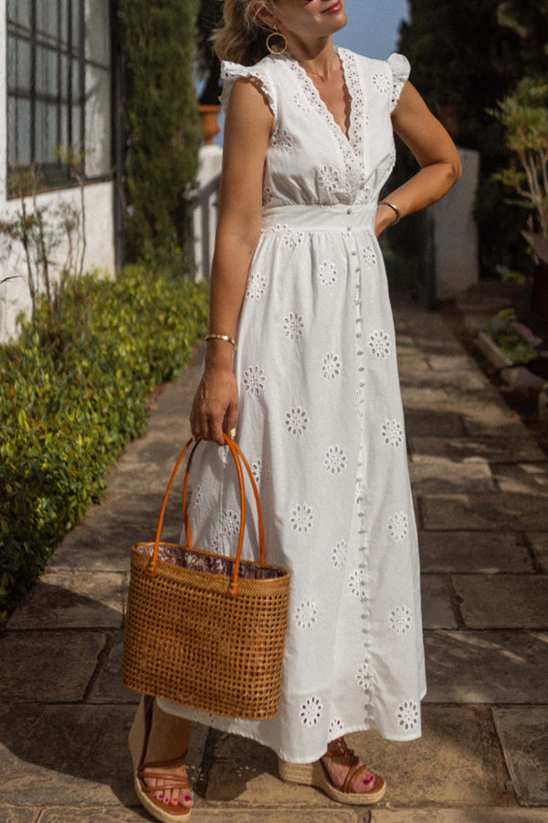 A Vintage Style Dress with Delicate Timeless Details