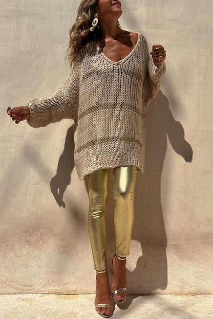 Vintage Inspired Sweater with a Contemporary Edge