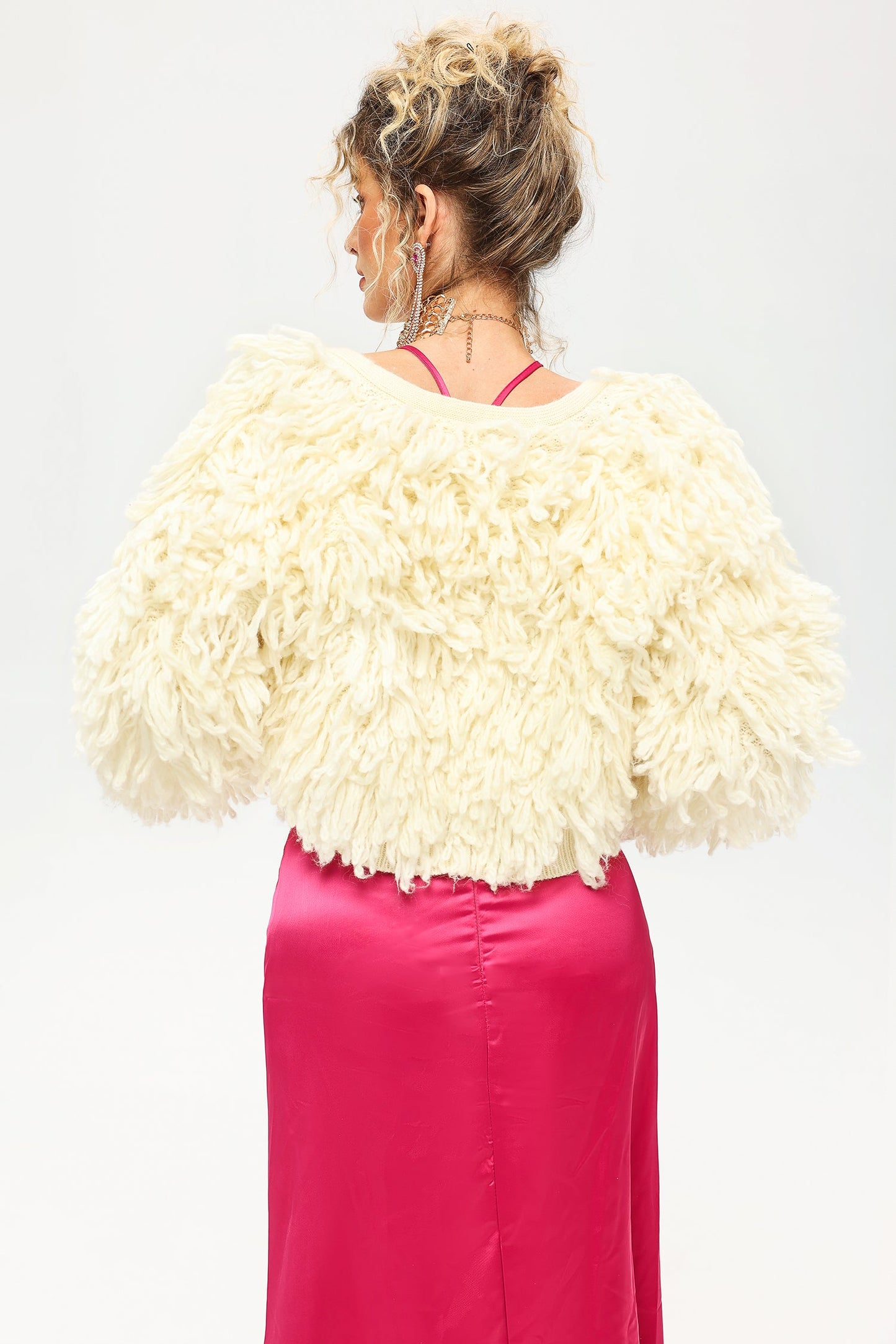 Classic Vintage Cardigan with a Flattering Fit