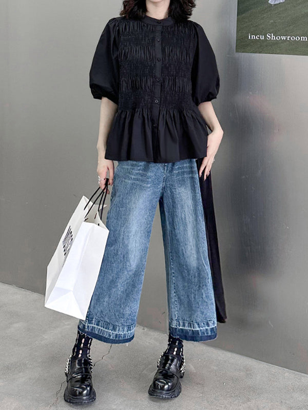 A Vintage Style Pants with Delicate Timeless Details