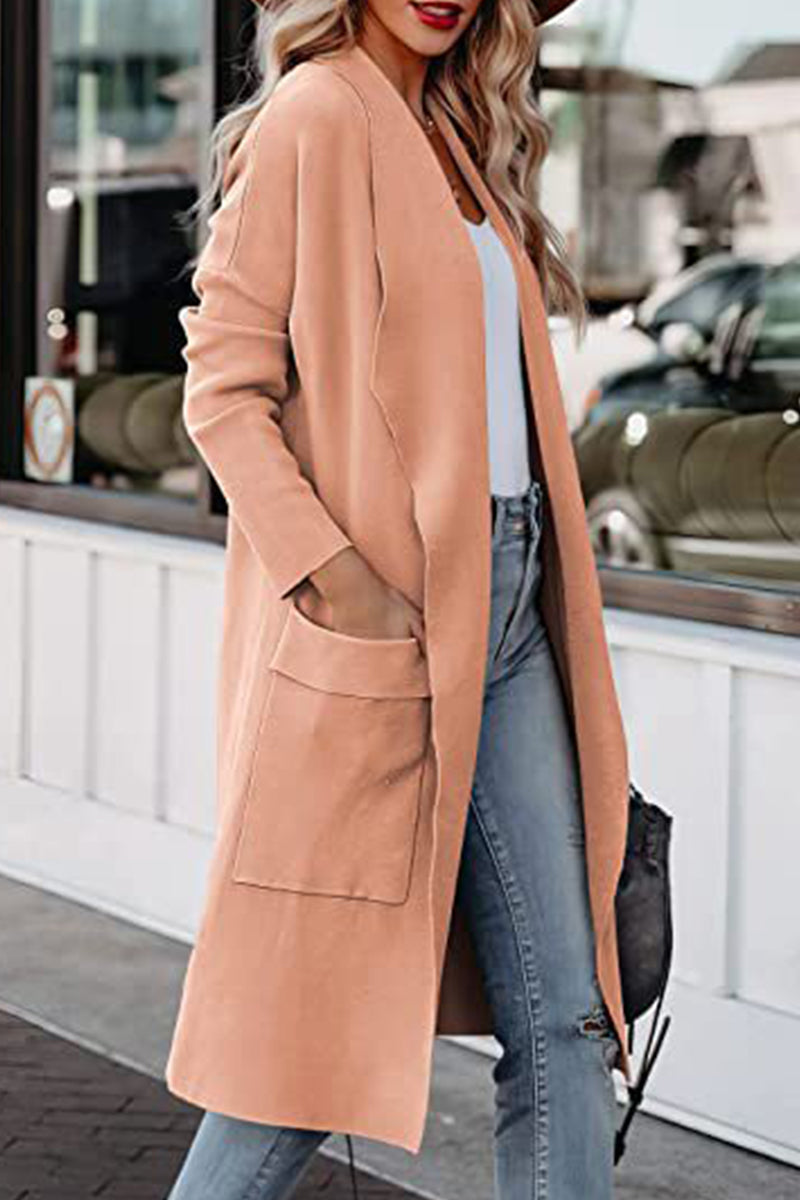 Well Tailored Cardigan with a Graceful Silhouette
