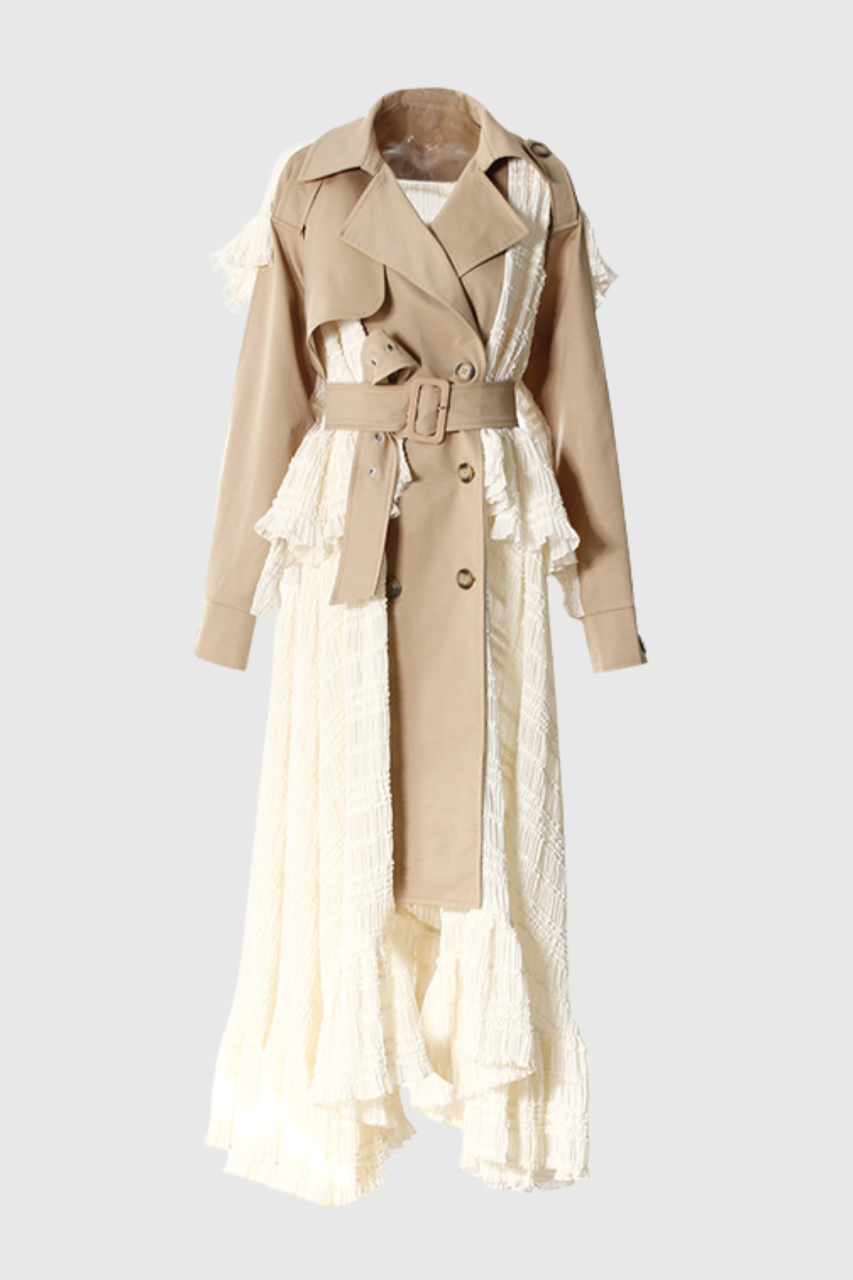 Well Tailored Coat with a Graceful Silhouette