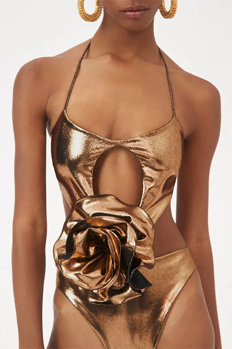 Classic Vintage Swimsuit with a Flattering Fit