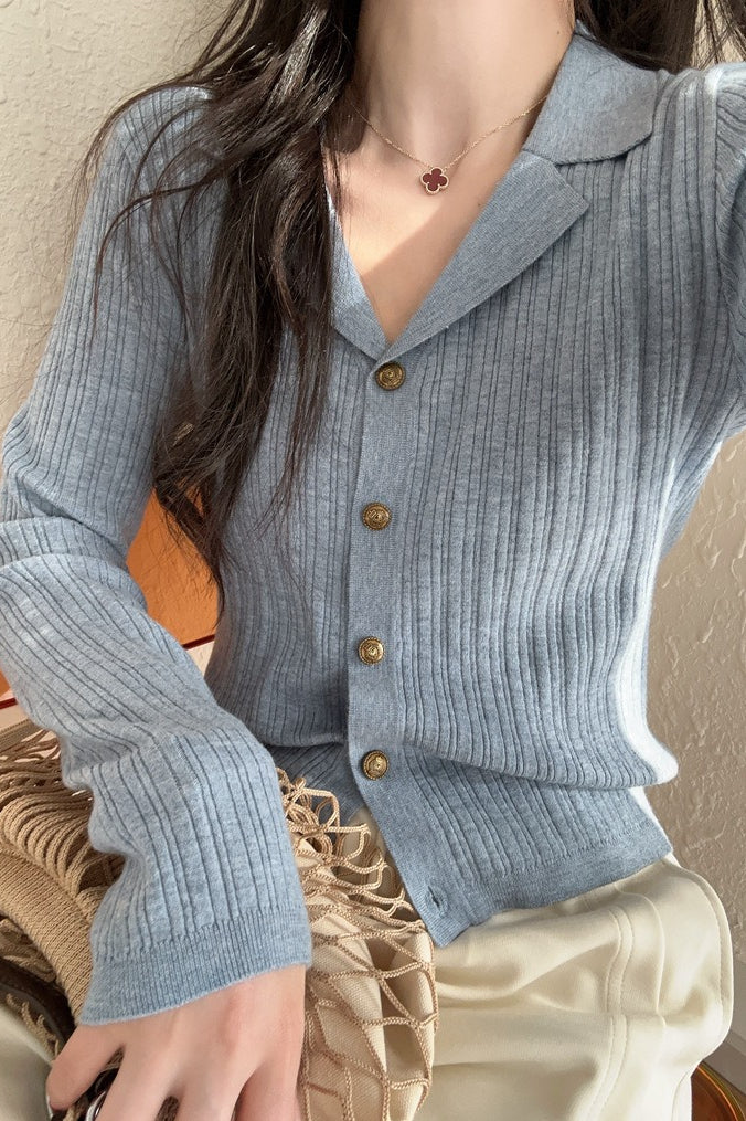 Beautifully Balanced Cardigan with Timeless Character
