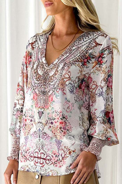 Vintage Inspired Blouse with a Contemporary Edge