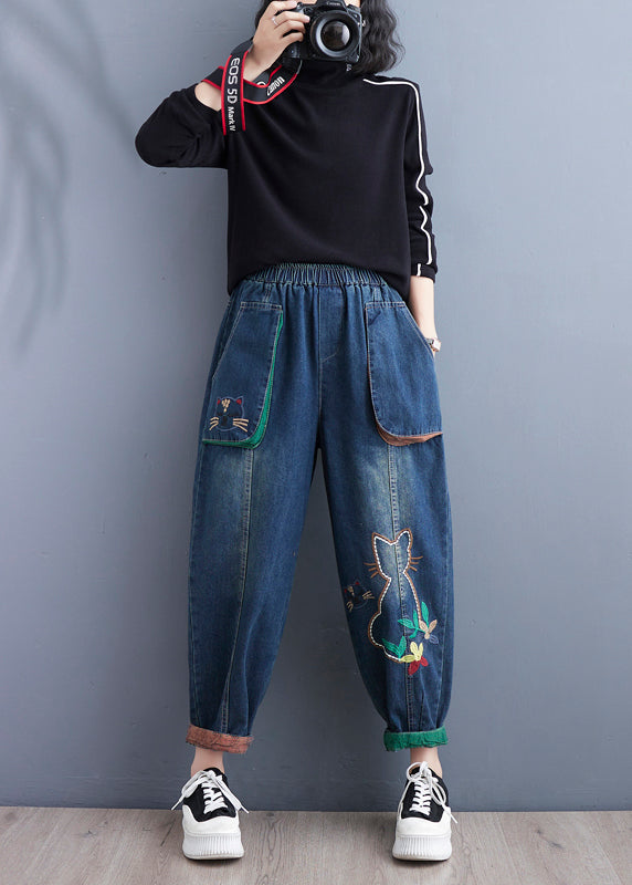 A Vintage Style Pants with Delicate Timeless Details