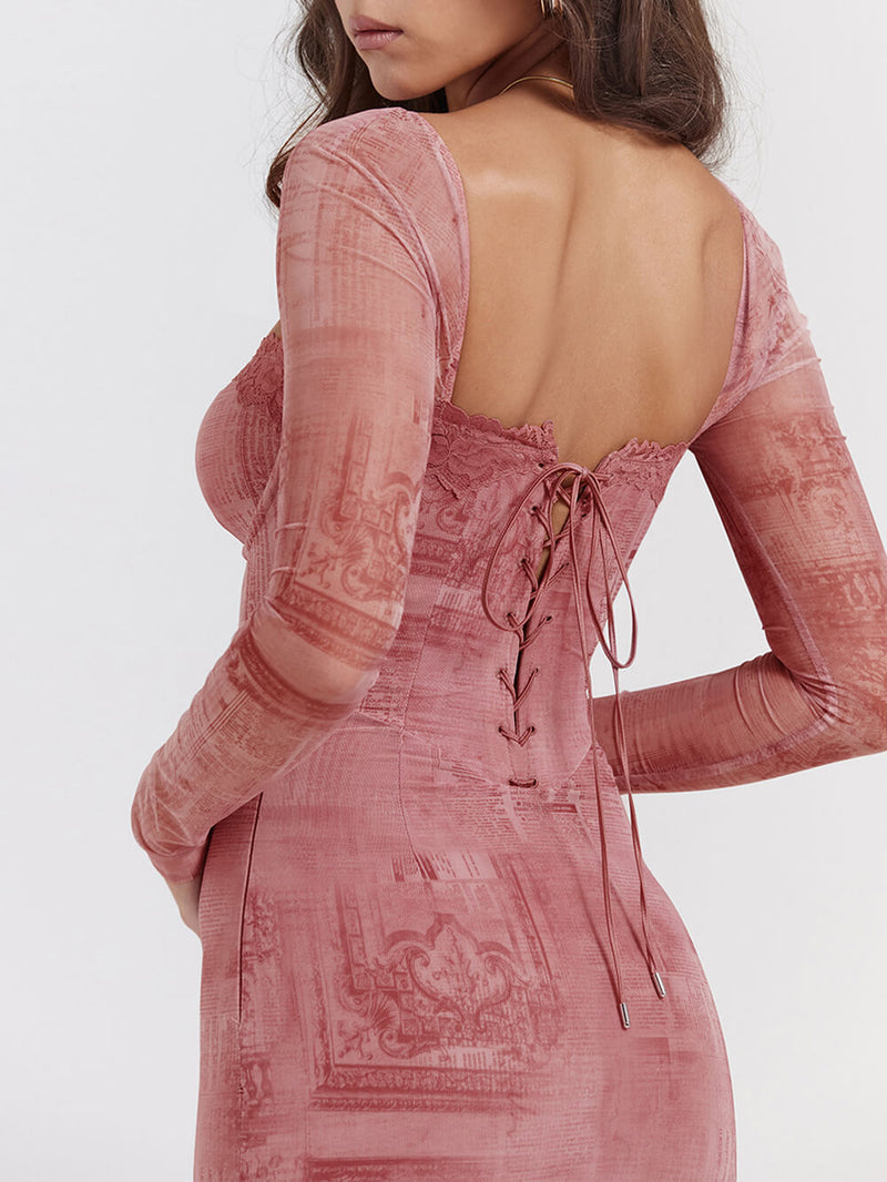 A Vintage Style Dress with Delicate Timeless Details