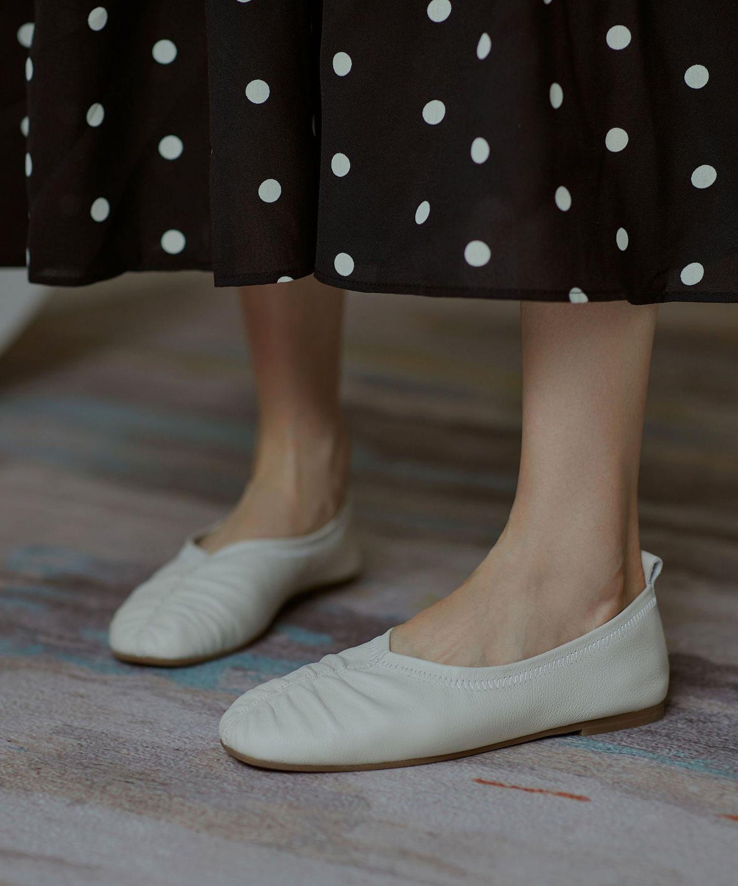 A Vintage Style Shoes with Delicate Timeless Details