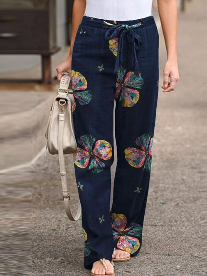 Dark blue flowers