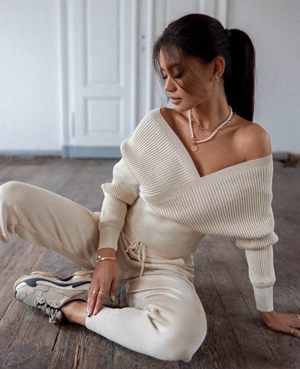 A Vintage Style Sweater with Delicate Timeless Details