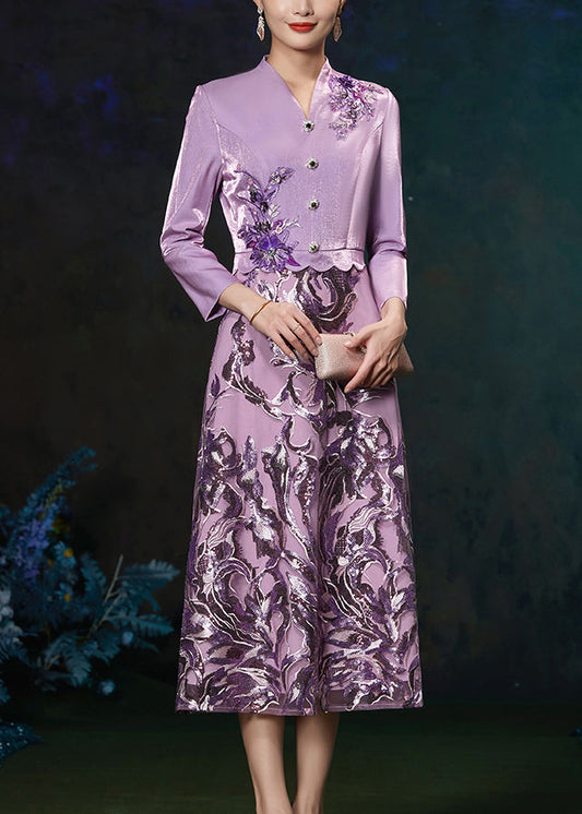A Vintage Style Dress with Delicate Timeless Details