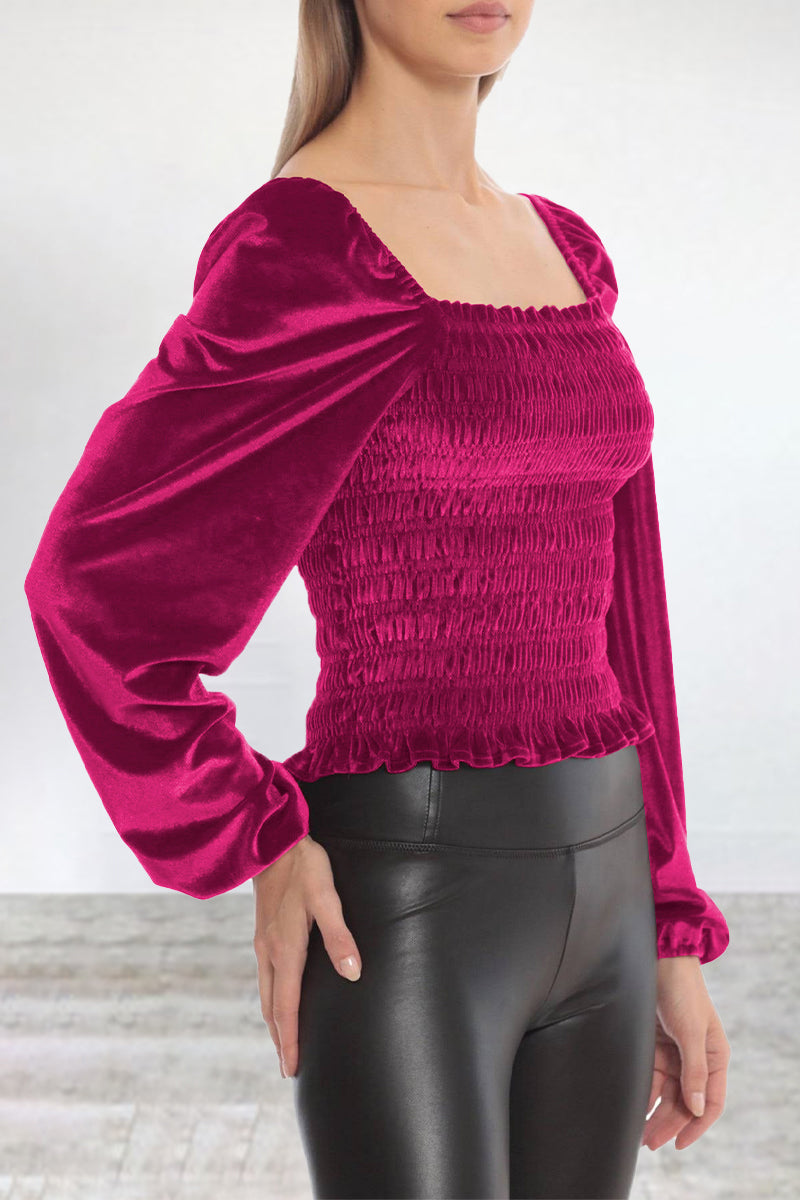 Gracefully Styled Top for Any Occasion