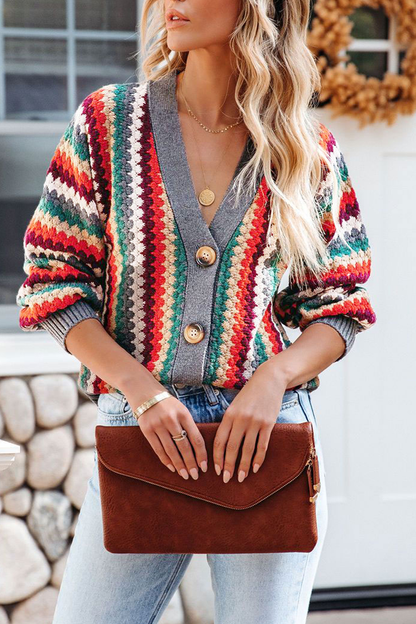 Vintage Inspired Cardigan with a Contemporary Edge
