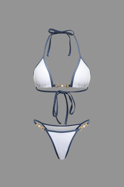 A Vintage Style Bikini with Delicate Timeless Details