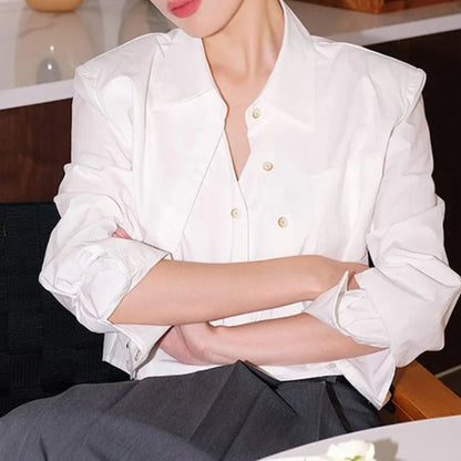 Well Tailored Shirt with a Graceful Silhouette