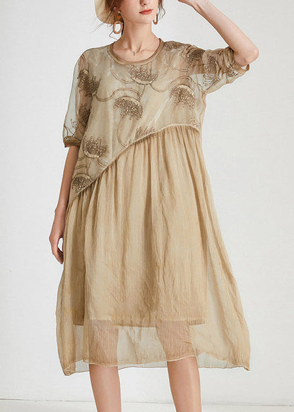 A Vintage Style Dress with Delicate Timeless Details