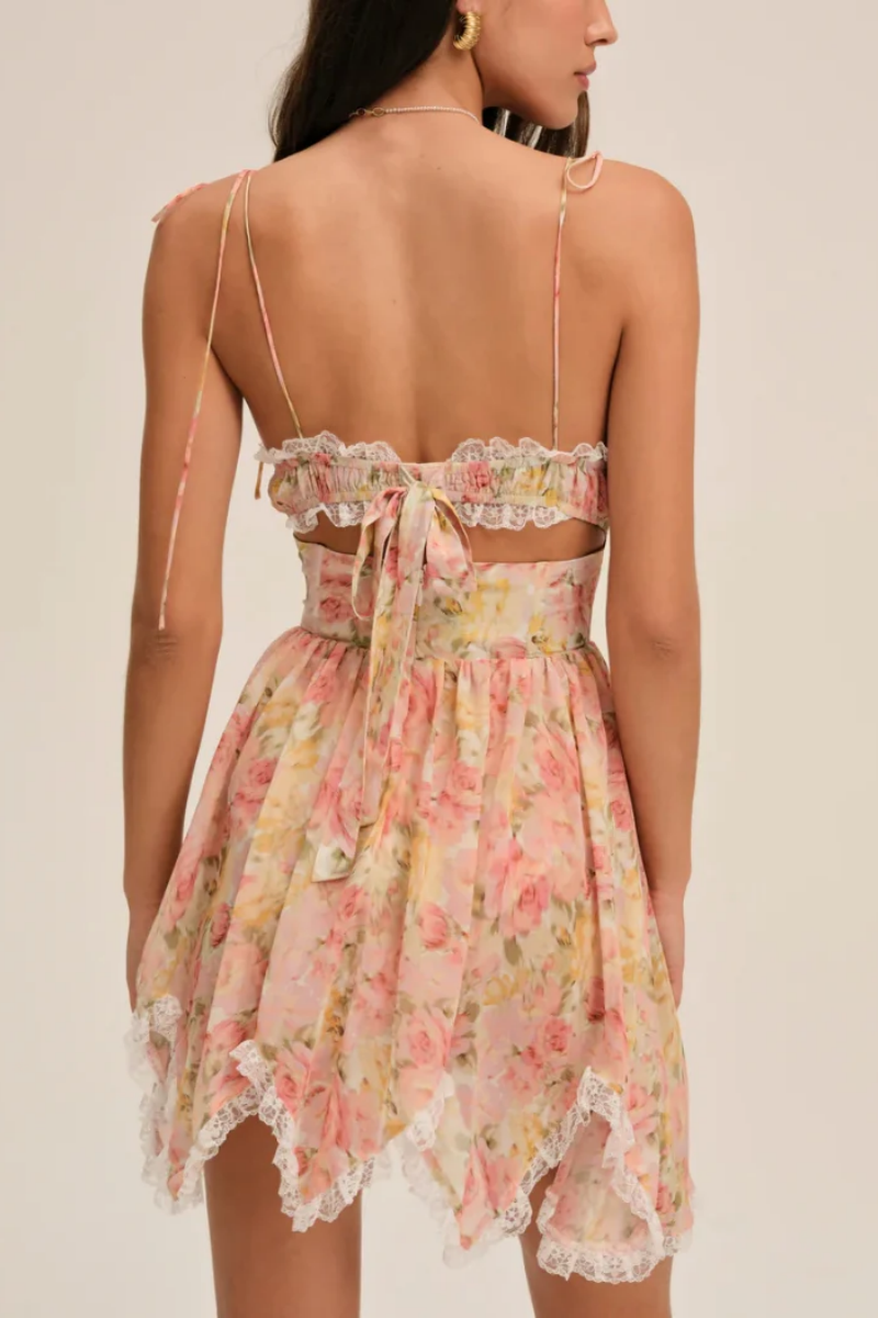 A Vintage Style Dress with Delicate Timeless Details