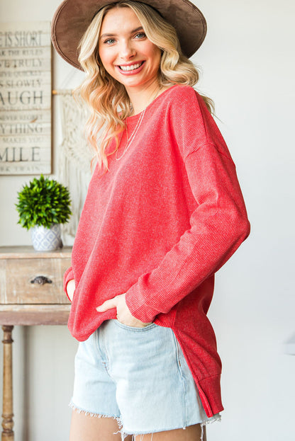 Well Tailored Pullover with a Graceful Silhouette