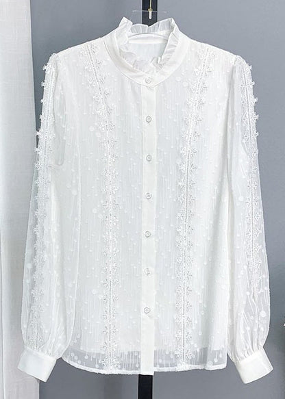 A Vintage Style Shirt with Delicate Timeless Details