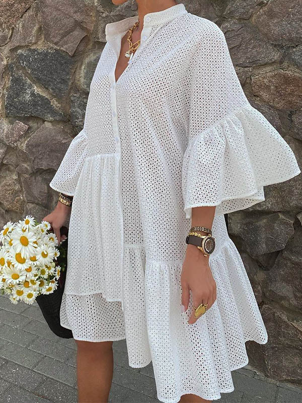 A Vintage Style Dress with Delicate Timeless Details