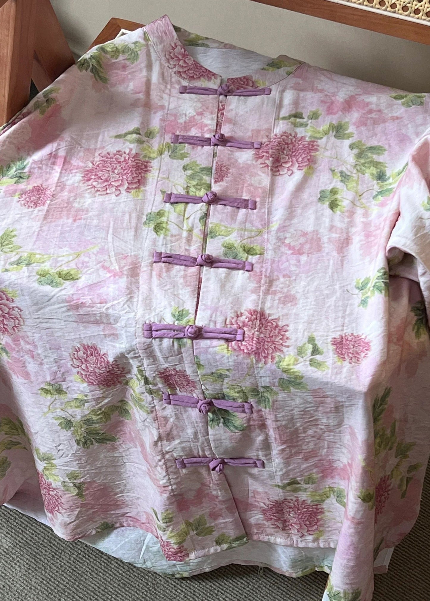 A Vintage Style Shirt with Delicate Timeless Details