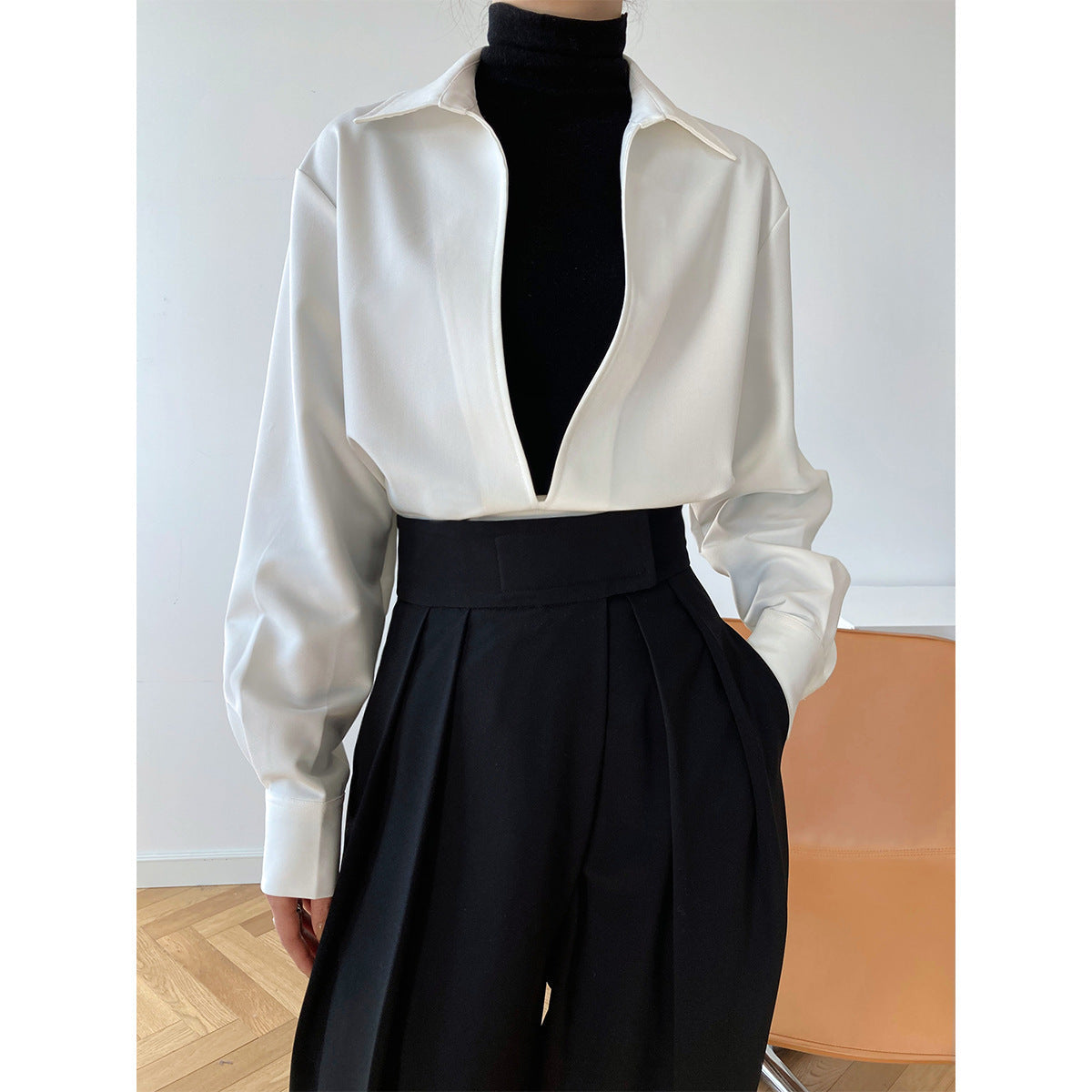 A Vintage Style Shirt with Delicate Timeless Details