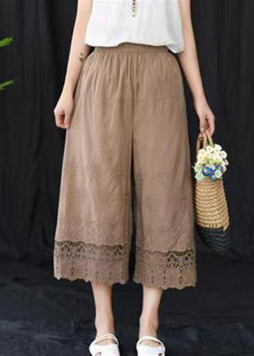 A Vintage Style Pants with Delicate Timeless Details
