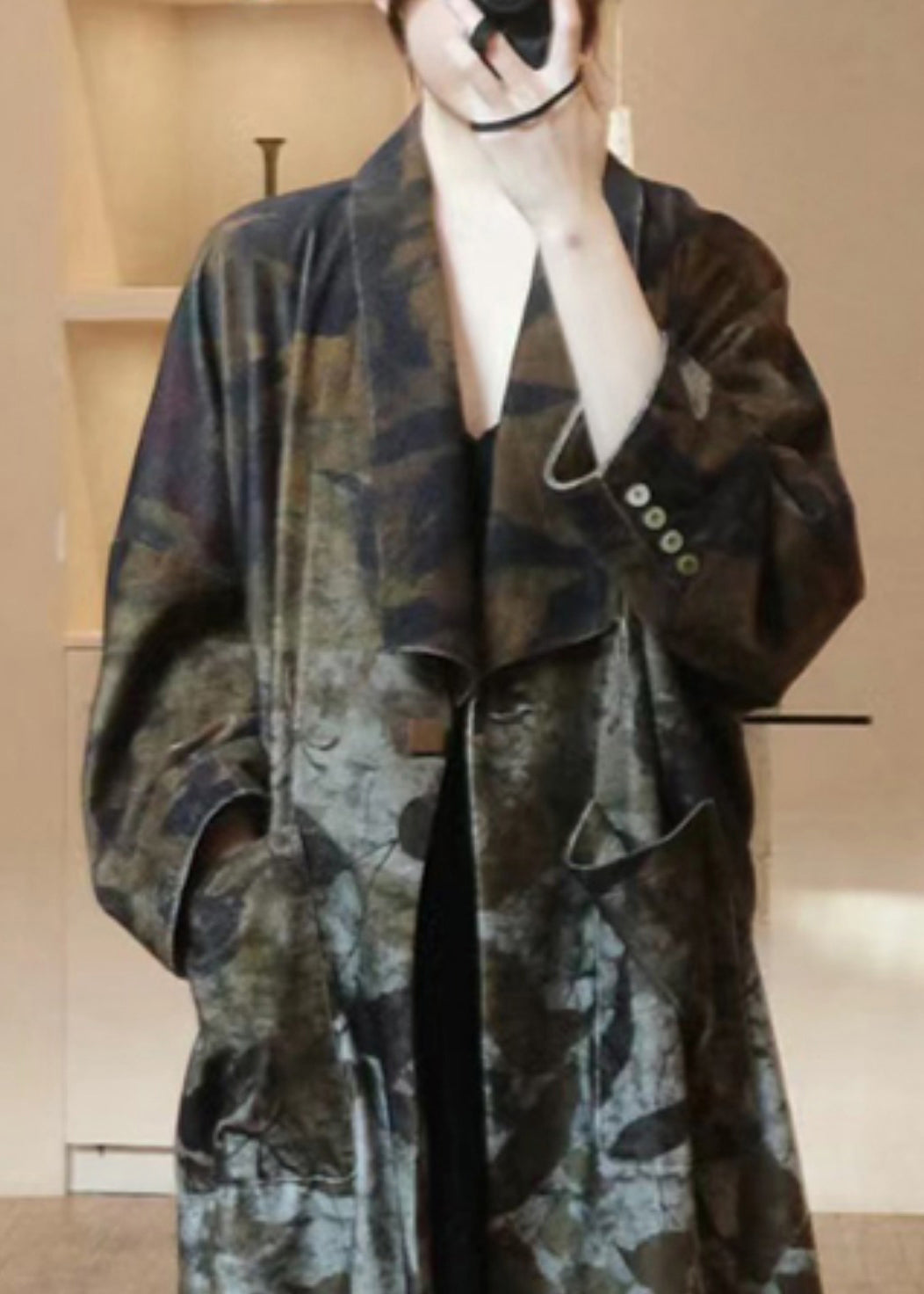 A Vintage Style Coat with Delicate Timeless Details