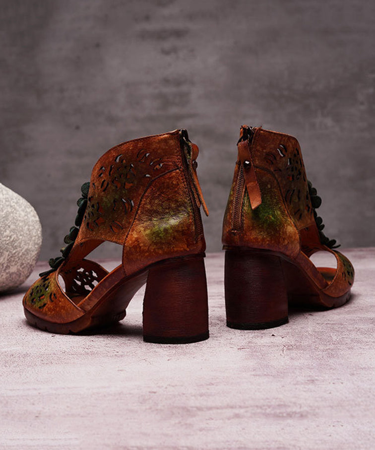 Vintage Inspired Sandals with a Contemporary Edge