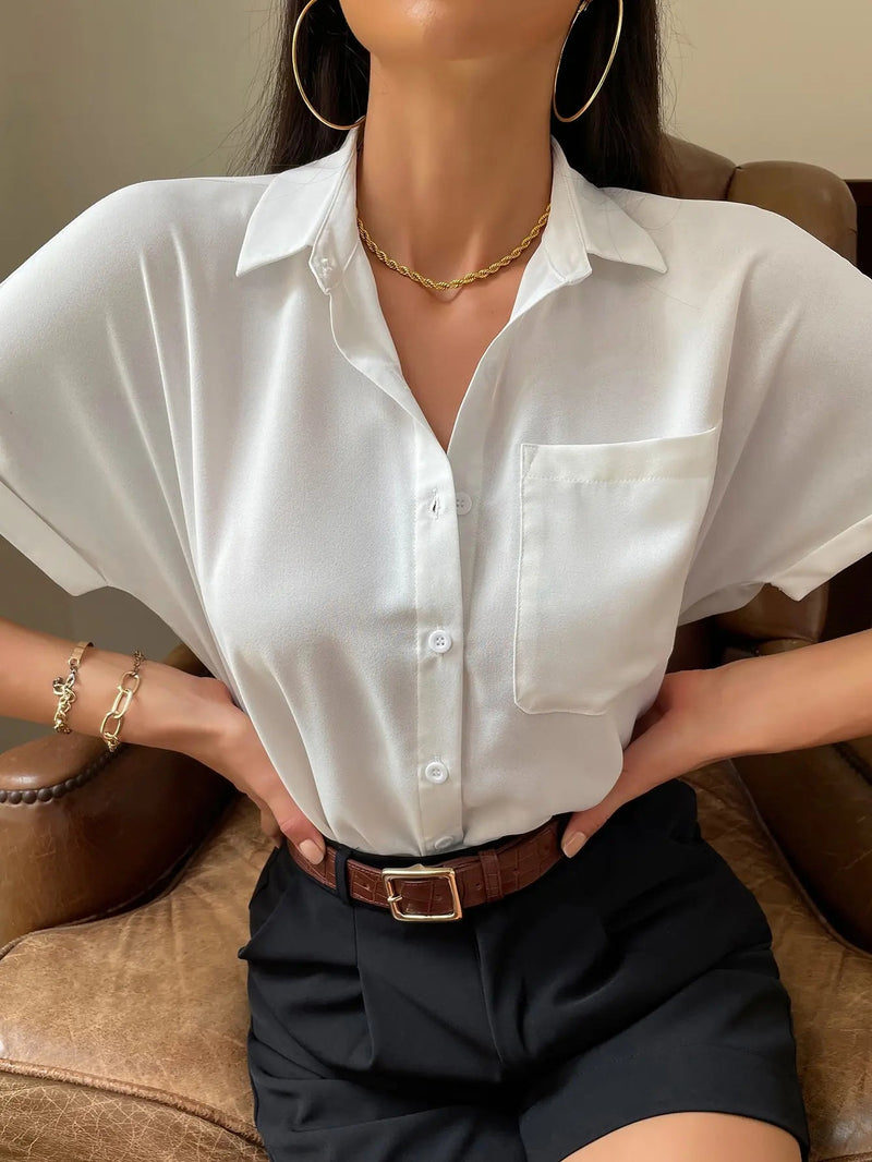 Beautifully Finished Blouse in a Timeless Design