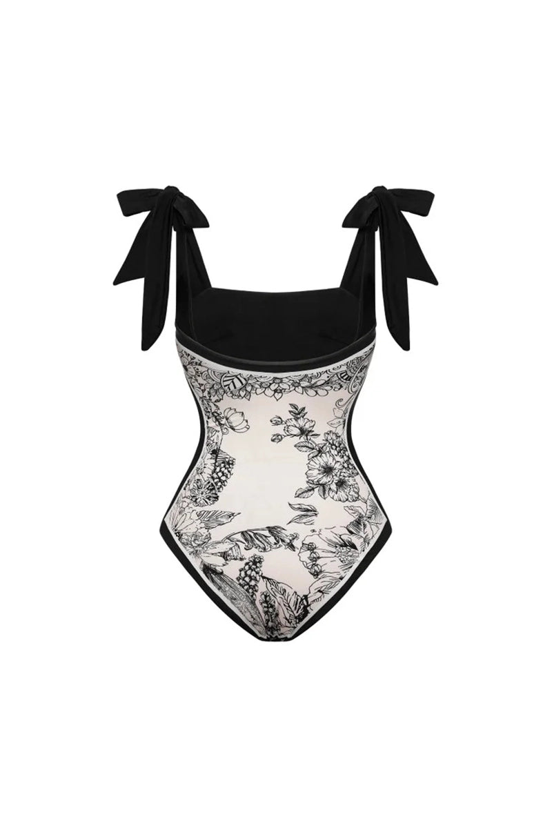 Well Tailored Swimsuit with a Graceful Silhouette