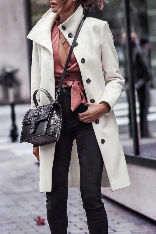 Polished Coat with an Effortless Classic Look