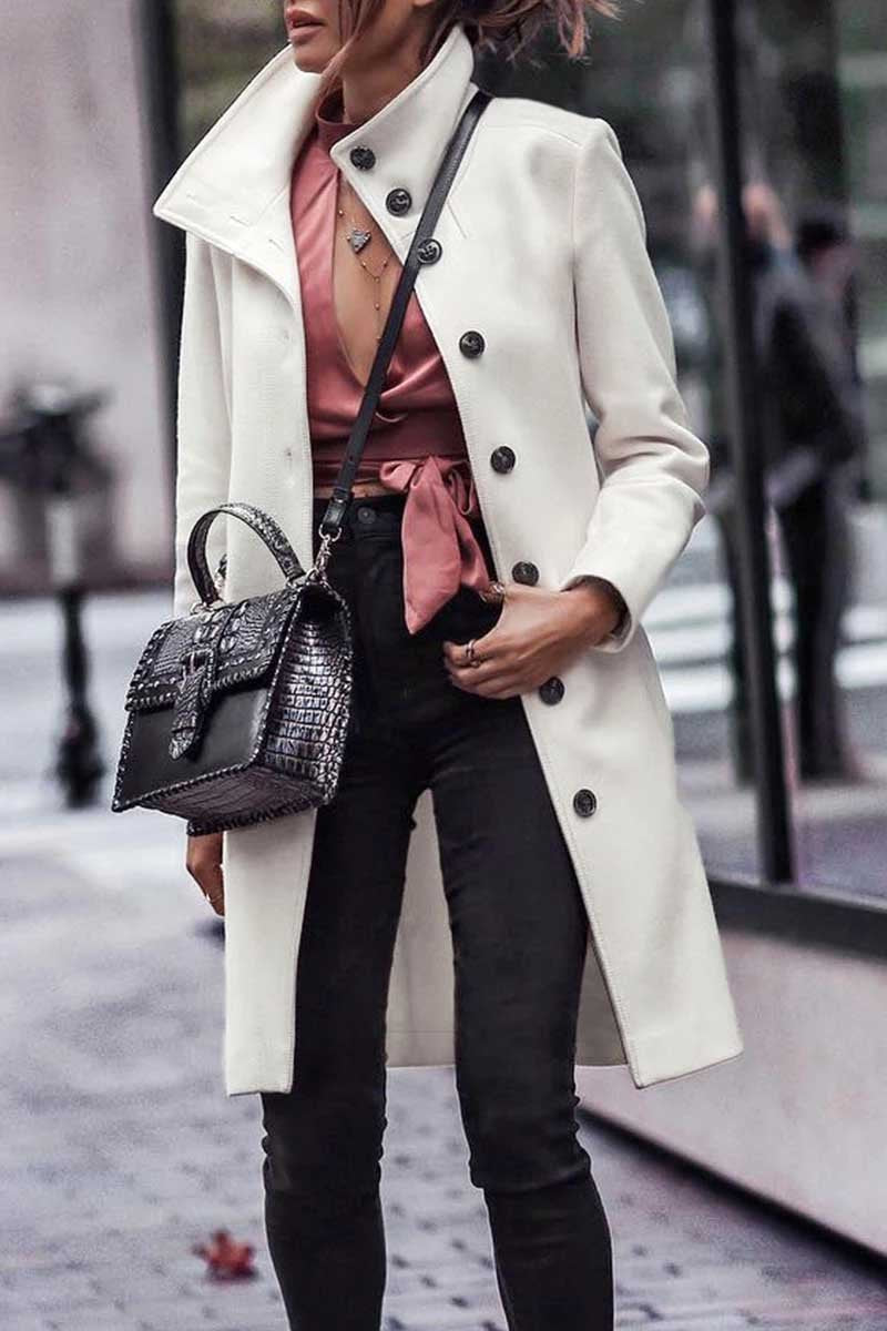 Polished Coat with an Effortless Classic Look