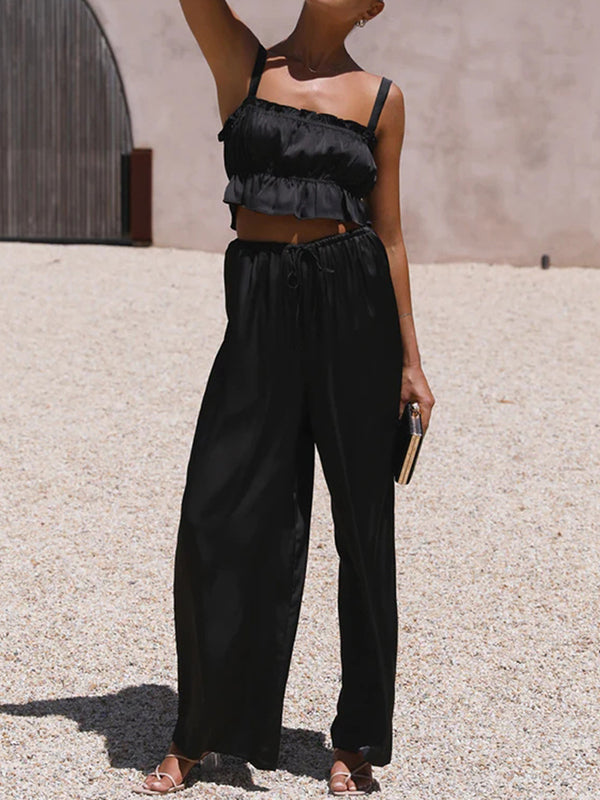 A Vintage Style Pants with Delicate Timeless Details