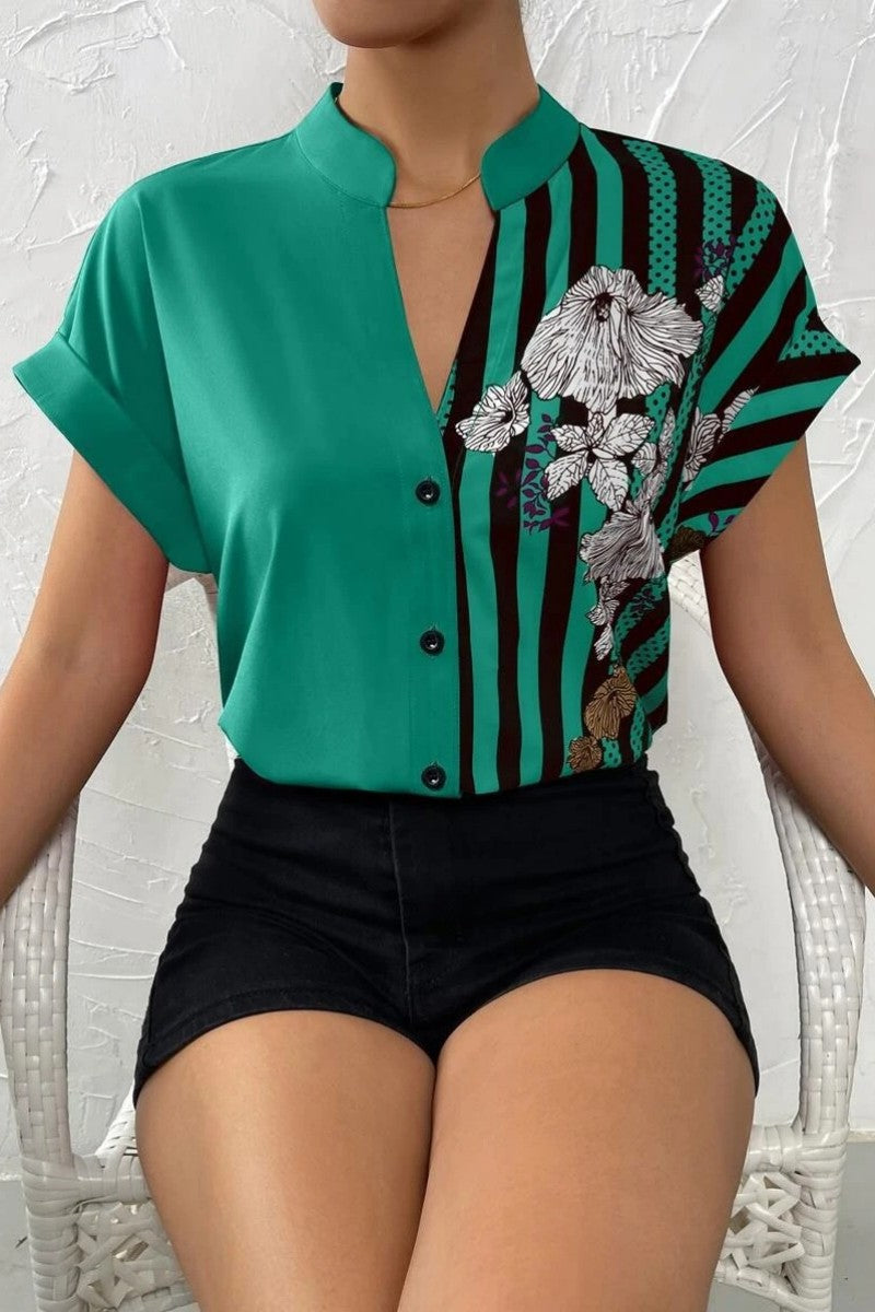 Vintage Inspired Blouse with a Contemporary Edge