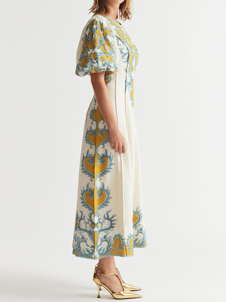 A Vintage Style Dress with Delicate Timeless Details