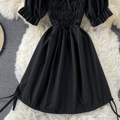 A Vintage Style Dress with Delicate Timeless Details