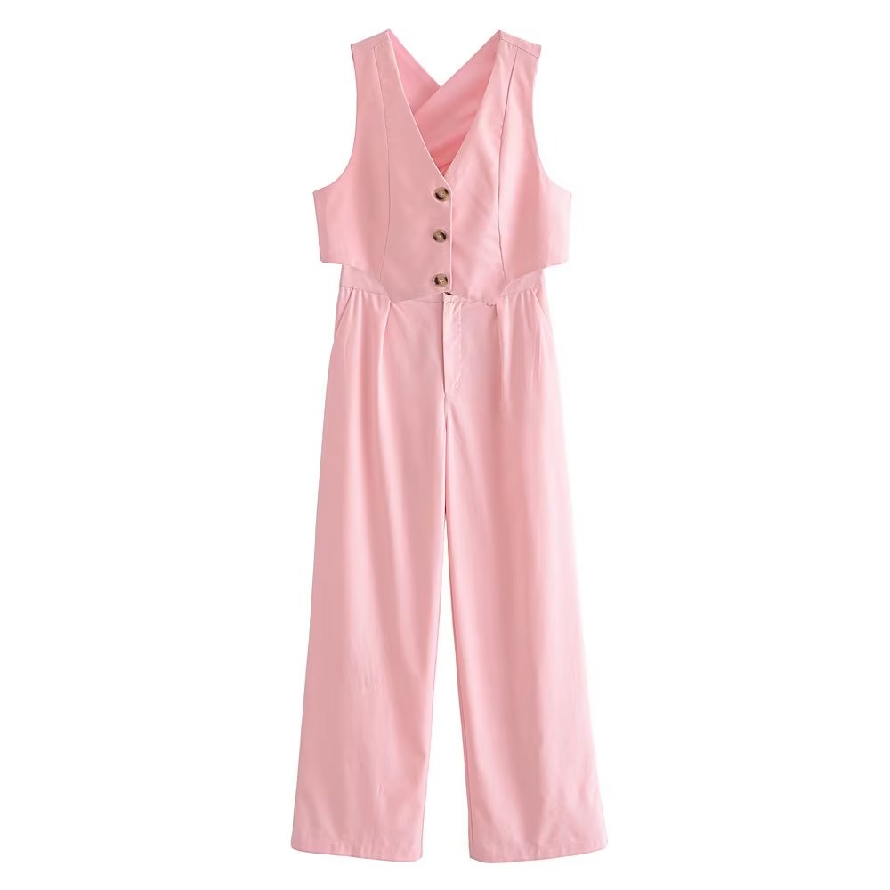A Vintage Style Pants with Delicate Timeless Details