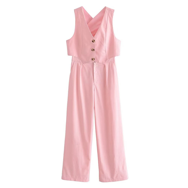A Vintage Style Pants with Delicate Timeless Details