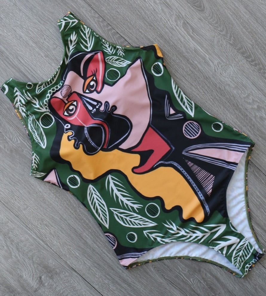 Beautifully Finished Swimsuit in a Timeless Design