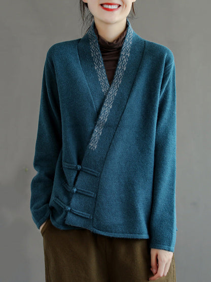 Well Tailored Cardigan with a Graceful Silhouette