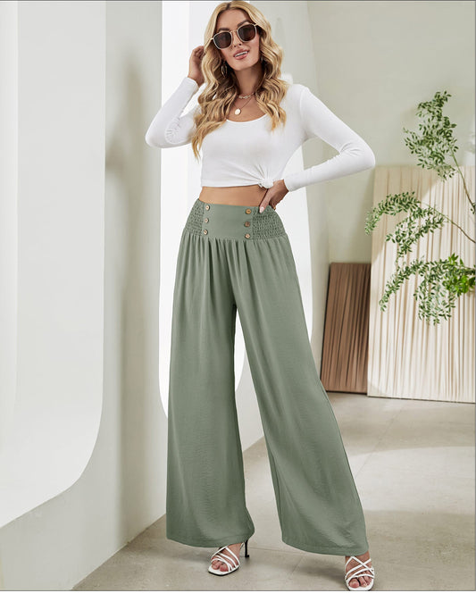 A Vintage Style Pants with Delicate Timeless Details