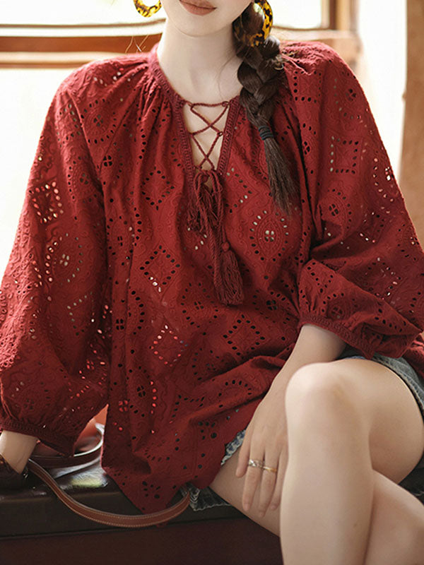 Beautifully Finished Blouse in a Timeless Design