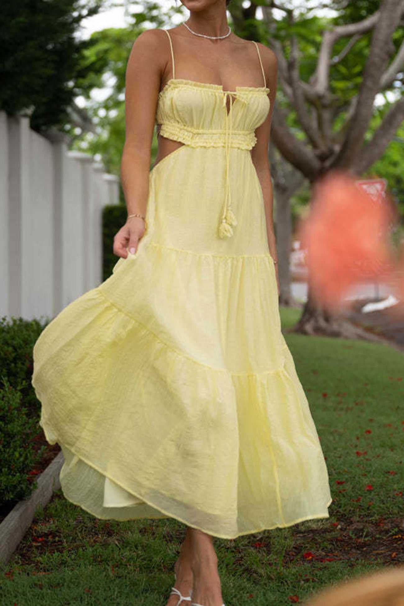 A Vintage Style Dress with Delicate Timeless Details