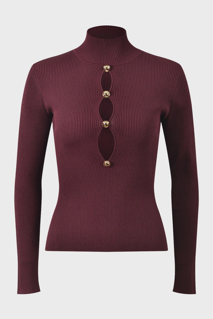 Gracefully Styled Top for Any Occasion