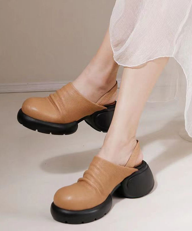 Classic Vintage Sandals with a Flattering Fit